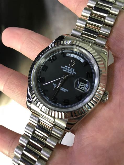 how to change date on rolex president|presidential rolex price 2021.